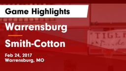 Warrensburg  vs Smith-Cotton  Game Highlights - Feb 24, 2017