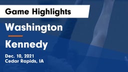 Washington  vs Kennedy  Game Highlights - Dec. 10, 2021