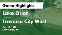 Lake Orion  vs Traverse City West Game Highlights - Oct. 22, 2022