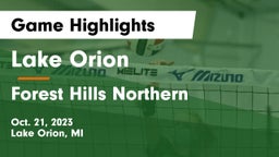 Lake Orion  vs Forest Hills Northern Game Highlights - Oct. 21, 2023