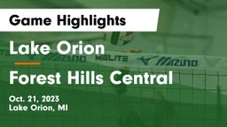 Lake Orion  vs Forest Hills Central Game Highlights - Oct. 21, 2023