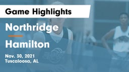 Northridge  vs Hamilton  Game Highlights - Nov. 30, 2021