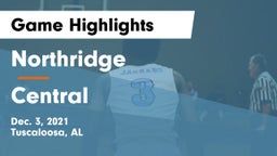 Northridge  vs Central  Game Highlights - Dec. 3, 2021