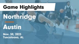 Northridge  vs Austin  Game Highlights - Nov. 30, 2023