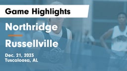 Northridge  vs Russellville  Game Highlights - Dec. 21, 2023