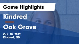 Kindred  vs Oak Grove Game Highlights - Oct. 10, 2019