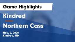 Kindred  vs Northern Cass  Game Highlights - Nov. 2, 2020