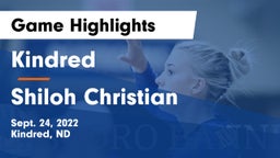 Kindred  vs Shiloh Christian  Game Highlights - Sept. 24, 2022