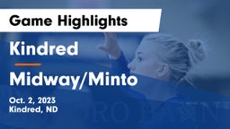 Kindred  vs Midway/Minto Game Highlights - Oct. 2, 2023