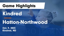Kindred  vs Hatton-Northwood Game Highlights - Oct. 9, 2023