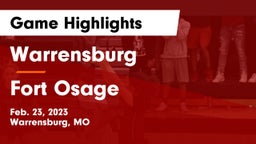 Warrensburg  vs Fort Osage  Game Highlights - Feb. 23, 2023