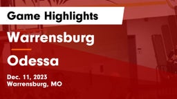 Warrensburg  vs Odessa  Game Highlights - Dec. 11, 2023