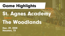 St. Agnes Academy  vs The Woodlands  Game Highlights - Dec. 29, 2020