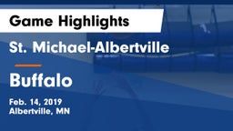 St. Michael-Albertville  vs Buffalo  Game Highlights - Feb. 14, 2019