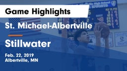 St. Michael-Albertville  vs Stillwater  Game Highlights - Feb. 22, 2019