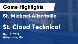 St. Michael-Albertville  vs St. Cloud Technical  Game Highlights - Dec. 3, 2019