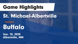 St. Michael-Albertville  vs Buffalo  Game Highlights - Jan. 10, 2020