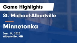 St. Michael-Albertville  vs Minnetonka  Game Highlights - Jan. 14, 2020