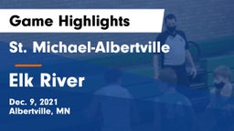 St. Michael-Albertville  vs Elk River  Game Highlights - Dec. 9, 2021