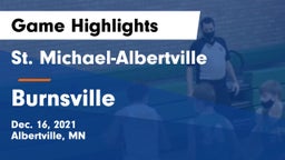 St. Michael-Albertville  vs Burnsville  Game Highlights - Dec. 16, 2021
