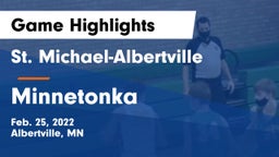 St. Michael-Albertville  vs Minnetonka  Game Highlights - Feb. 25, 2022