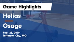 Helias  vs Osage  Game Highlights - Feb. 25, 2019