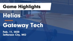 Helias  vs Gateway Tech  Game Highlights - Feb. 11, 2020