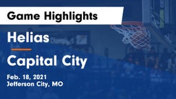 Helias  vs Capital City   Game Highlights - Feb. 18, 2021