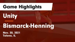 Unity  vs Bismarck-Henning  Game Highlights - Nov. 30, 2021