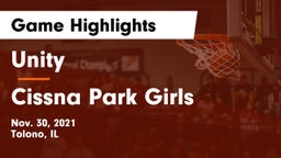 Unity  vs Cissna Park  Girls Game Highlights - Nov. 30, 2021