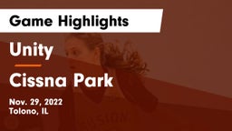 Unity  vs Cissna Park  Game Highlights - Nov. 29, 2022