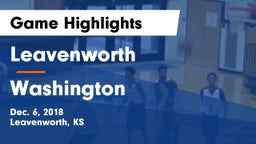 Leavenworth  vs Washington  Game Highlights - Dec. 6, 2018