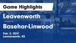 Leavenworth  vs Basehor-Linwood  Game Highlights - Feb. 5, 2019