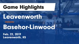Leavenworth  vs Basehor-Linwood  Game Highlights - Feb. 22, 2019