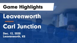 Leavenworth  vs Carl Junction  Game Highlights - Dec. 12, 2020