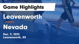 Leavenworth  vs Nevada  Game Highlights - Dec. 9, 2023