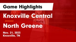 Knoxville Central  vs North Greene  Game Highlights - Nov. 21, 2023