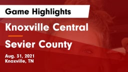 Knoxville Central  vs Sevier County  Game Highlights - Aug. 31, 2021