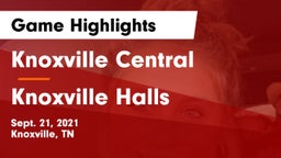 Knoxville Central  vs Knoxville Halls  Game Highlights - Sept. 21, 2021