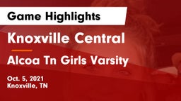 Knoxville Central  vs Alcoa Tn Girls Varsity Game Highlights - Oct. 5, 2021