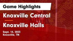 Knoxville Central  vs Knoxville Halls  Game Highlights - Sept. 14, 2023
