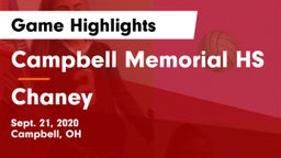 Campbell Memorial HS vs Chaney  Game Highlights - Sept. 21, 2020