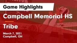 Campbell Memorial HS vs Tribe Game Highlights - March 7, 2021