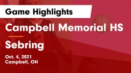 Campbell Memorial HS vs Sebring Game Highlights - Oct. 4, 2021