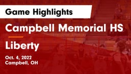 Campbell Memorial HS vs Liberty Game Highlights - Oct. 4, 2022