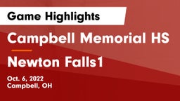Campbell Memorial HS vs Newton Falls1 Game Highlights - Oct. 6, 2022