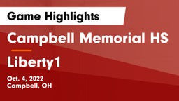 Campbell Memorial HS vs Liberty1 Game Highlights - Oct. 4, 2022