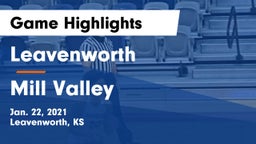 Leavenworth  vs Mill Valley  Game Highlights - Jan. 22, 2021