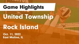 United Township vs Rock Island  Game Highlights - Oct. 11, 2022