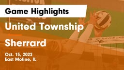 United Township vs Sherrard  Game Highlights - Oct. 15, 2022